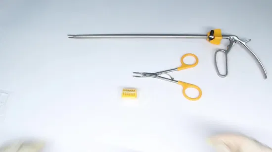 Applicatore di clip endoscopico Hemolok Clip riutilizzabile Strumenti laparoscopici